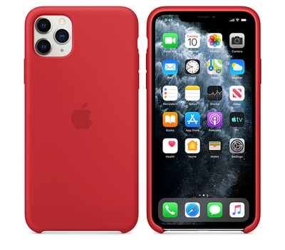 Чехол Apple iPhone 11 Pro Max Silicone Case (PRODUCT)RED MWYV2