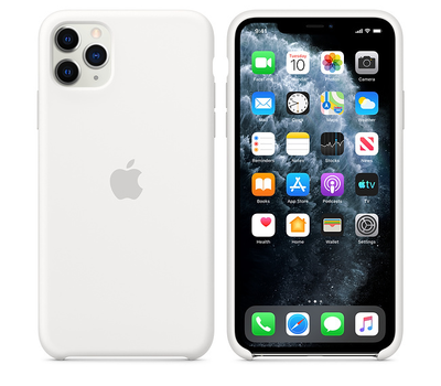 Чехол Apple  iPhone 11 Pro Max Silicone Case White MWYX2