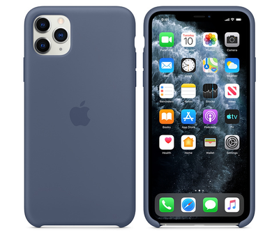 Чехол Apple iPhone 11 Pro Max Silicone Case Alaskan Blue MX032