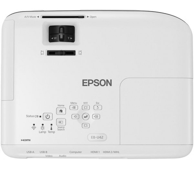 Проектор Epson EB-U42, LCD, 3600lm, 15000:1, WUXGA, V11H846040