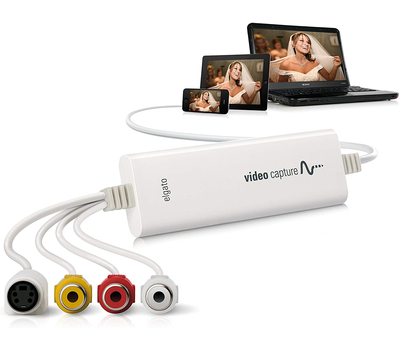 Плата видеозахвата Elgato Video Capture, MPEG-4/H-264, S-Video, RCA, USB