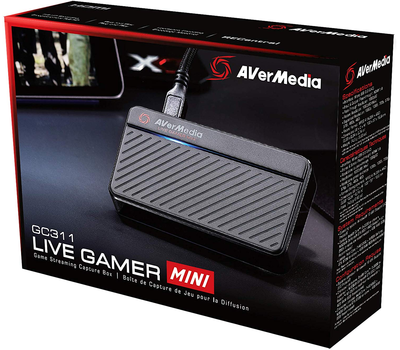 Плата видеозахвата AVerMedia Live Gamer Mini GC311, MPEG 4 (H.264+AAC), HDMI, 1080p60, USB