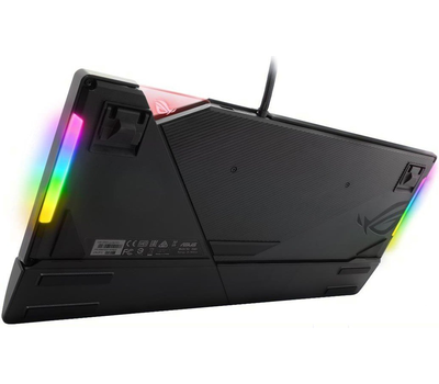 Клавиатура Asus ROG Strix Flare, Multimedia, Gaming, Steel Grey, USB, Backlight