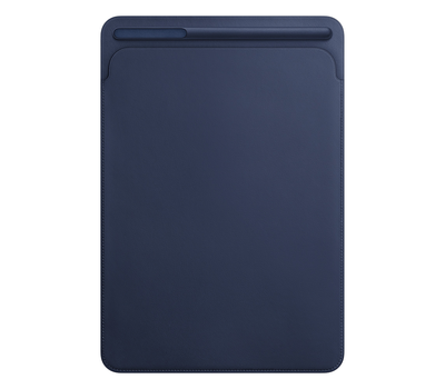 Чехол для Apple iPad Pro 10.5 Leather Sleeve Midnight Blue MPU22ZM/A