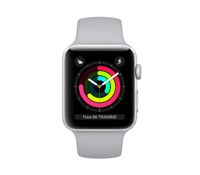 Смарт-часы Apple Watch Series 3 GPS, 42mm Silver Aluminium Case Only (Demo - Try On) 3D214RU/A