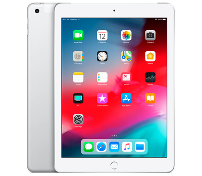 Планшет Apple iPad Wi-Fi + Cellular 32GB Silver MR6P2RK/A