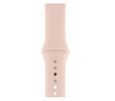 Смарт-часы Apple Watch Series 4 GPS, 44mm Gold Aluminium Case with Pink Sand Sport Band MU6F2GK/A