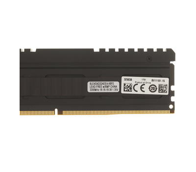 Оперативная память 4GB DDR4 3200MHz Crucial Ballistix Elite PC4-25600