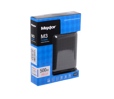 Внешний HDD Seagate Maxtor USB 3.0 500Gb STSHX-M500TCBM