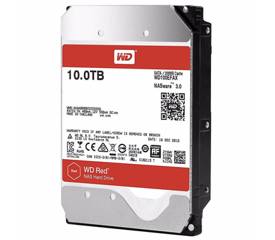 Жесткий диск 10Tb Western Digital RED SATA 6Gb/s 3.5" WD100EFAX