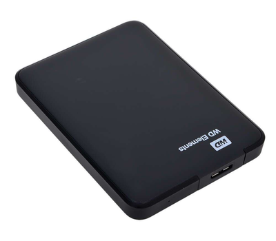 Внешний HDD Western Digital 1ТБ Elements Portable 2.5" WDBUZG0010BBK-WESN