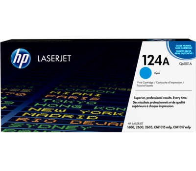 Картридж HP LaserJet Q6001A Голубой