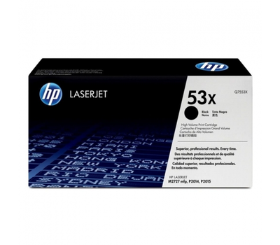 Картридж HP LaserJet Q7553X Черный