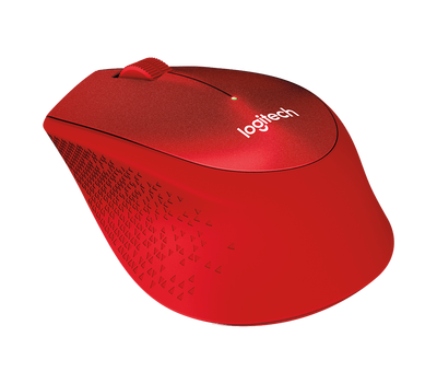 Мышь Logitech M330 Silent Plus WIreless Red 910-004911