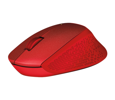 Мышь Logitech M330 Silent Plus WIreless Red 910-004911