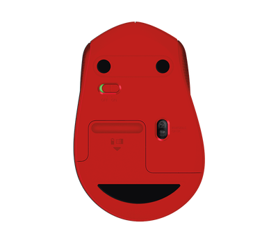 Мышь Logitech M330 Silent Plus WIreless Red 910-004911