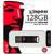 USB Флеш 128GB Kingston DTEG2/128GB металл