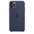 Чехол Apple iPhone 11 Pro Max Silicone Case Midnight Blue MWYW2