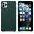 Чехол Apple iPhone 11 Pro Max Leather Case Forest Green MX0C2
