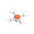 Радиоуправляемый квадрокоптер Xiaomi Mi Drone Mini YKFJ01FM, Wi-Fi, Bluetooth, White