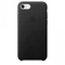 Чехол Apple Leather Case для iPhone 8/7 Plus чёрный